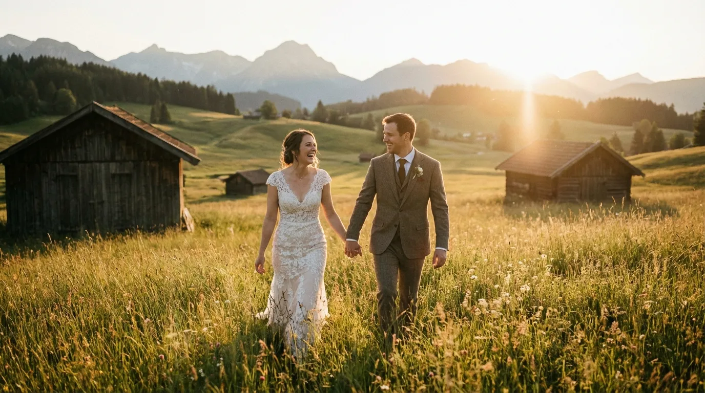 Zeit für das Paarshooting