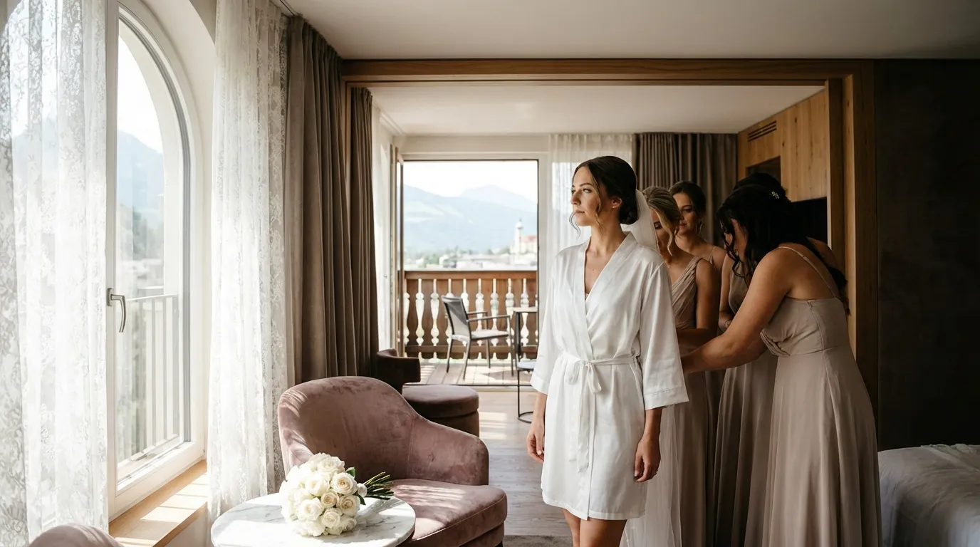 Hochzeitsvorbereitungen